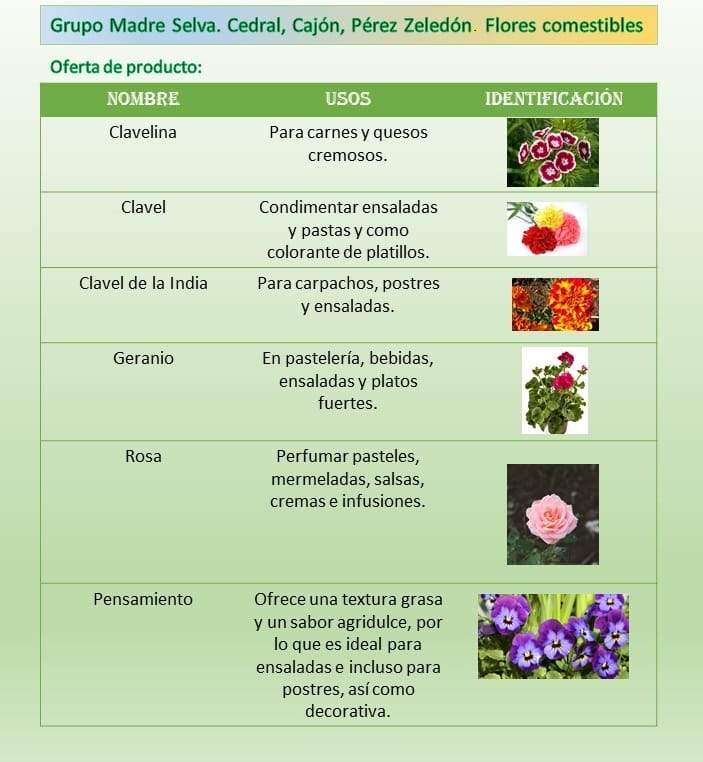 Flores comestibles en la gastronomía - Costa Verde